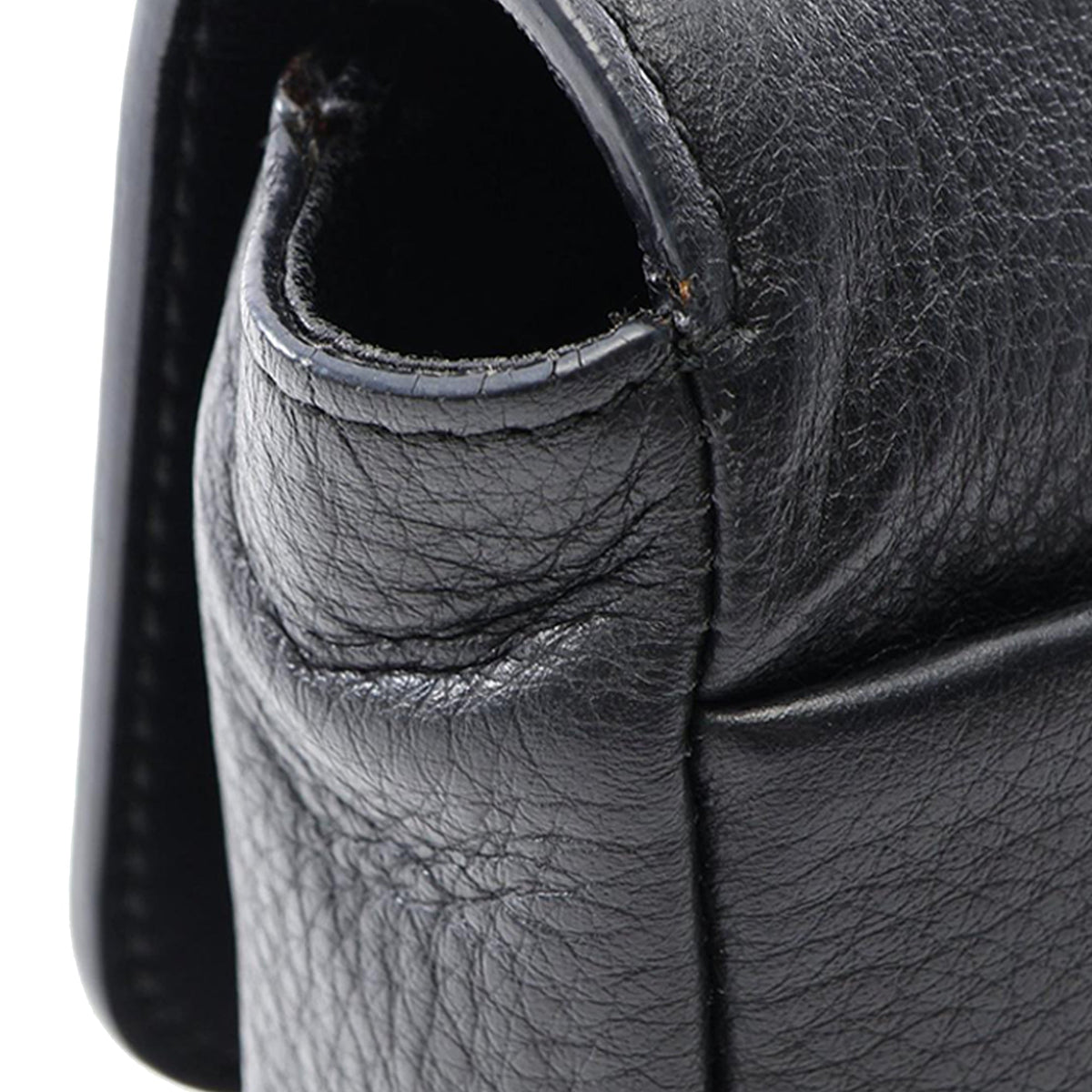 Balenciaga Leather Everyday Wallet on Chain