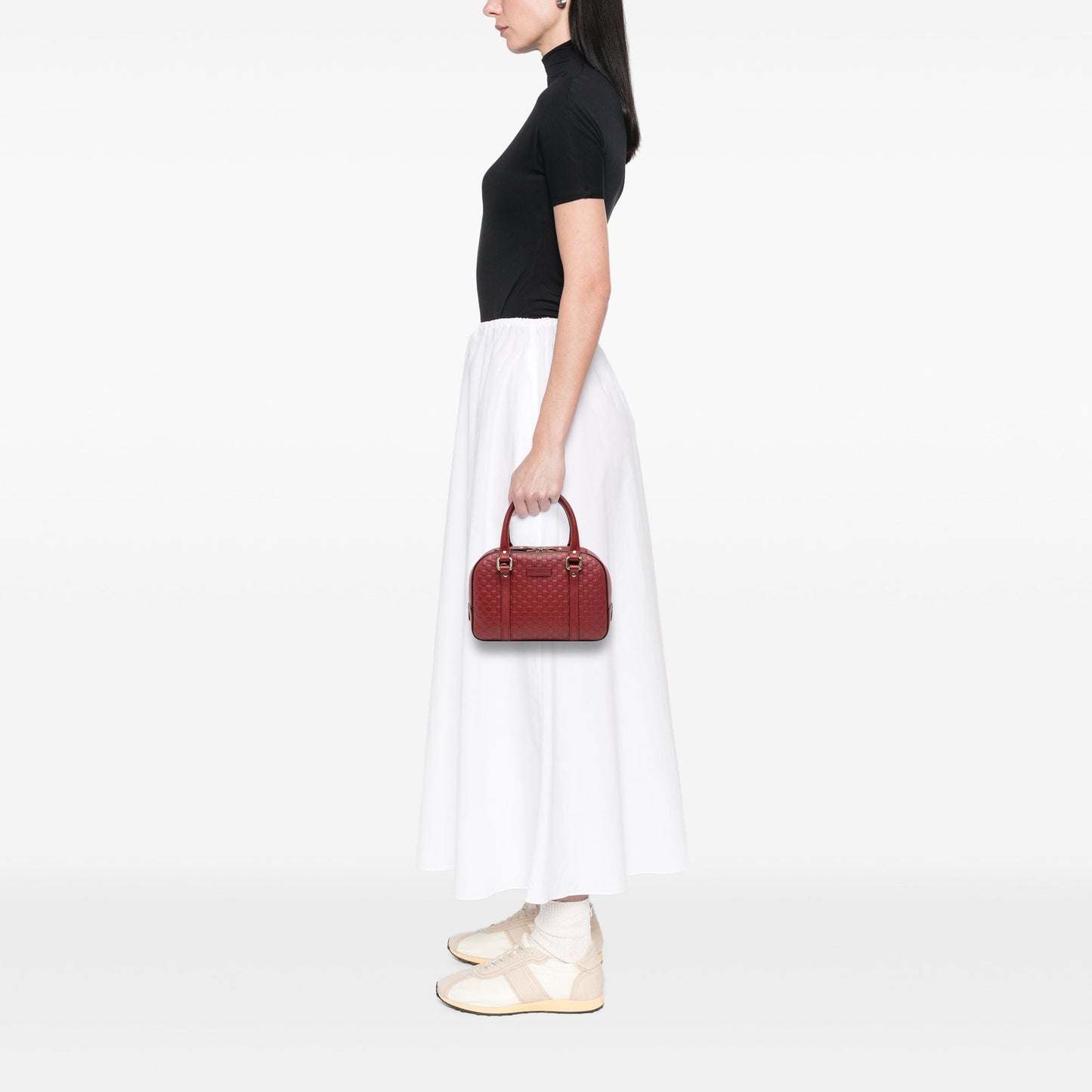 Gucci Small Microguccissima Bree Satchel