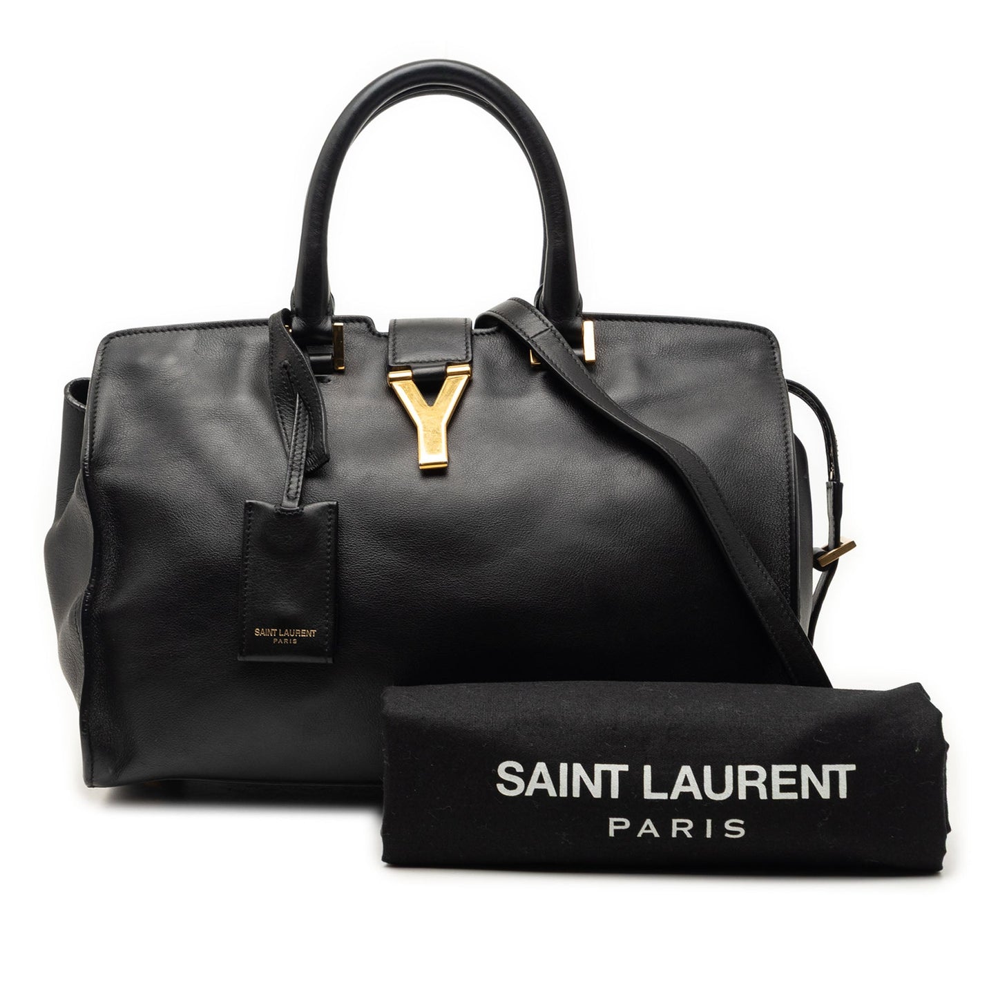 Saint Laurent Small Leather Cabas Chyc Satchel