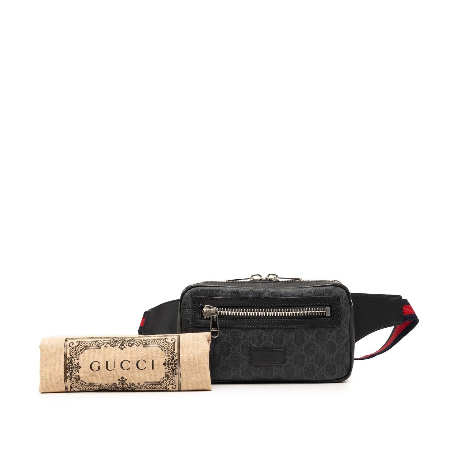 Gucci GG Supreme Web Belt Bag
