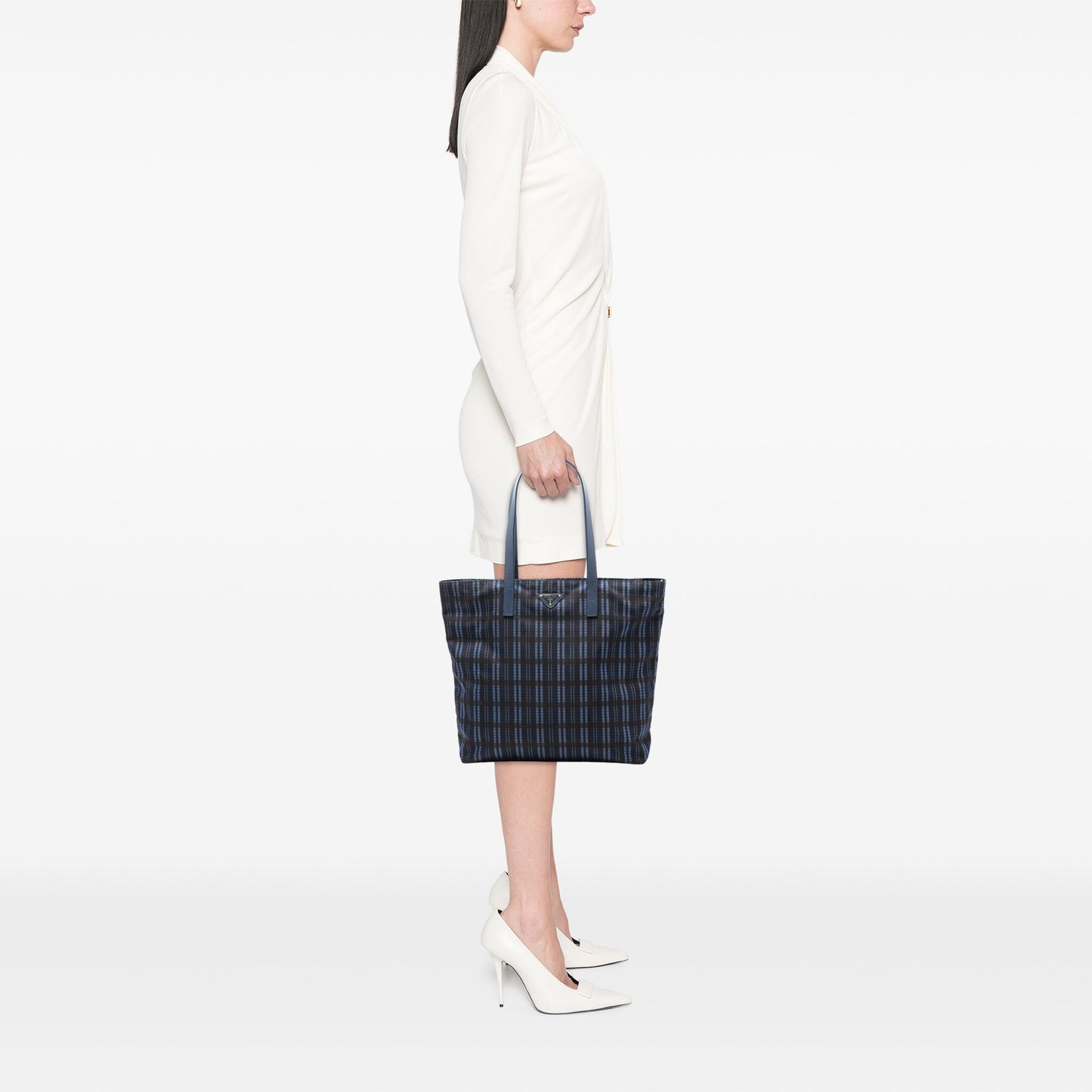Prada Tessuto Stampato Tote