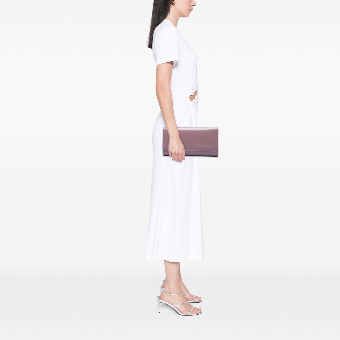 Gucci Microguccissima Patent Broadway Clutch