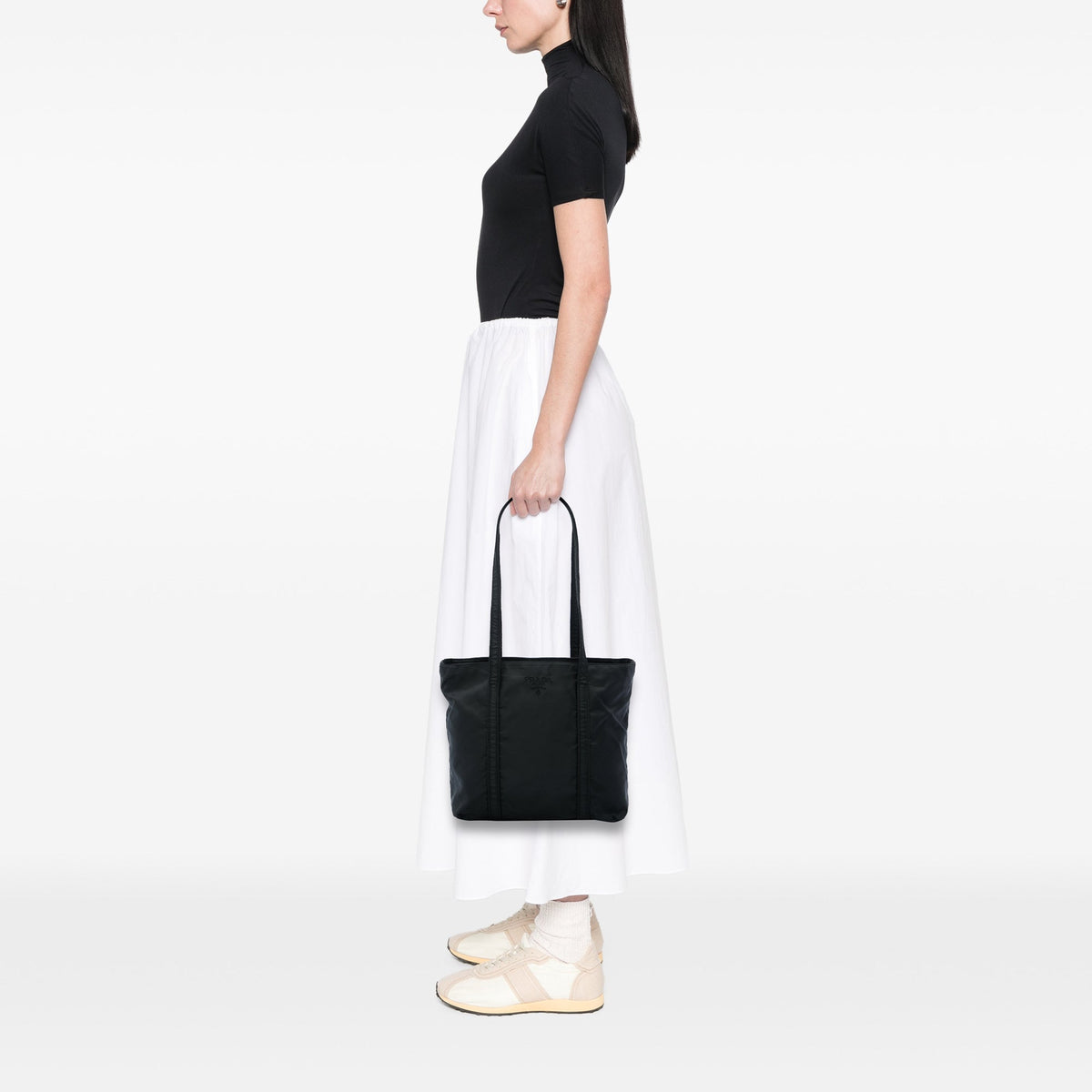 Prada Tessuto Tote — Black