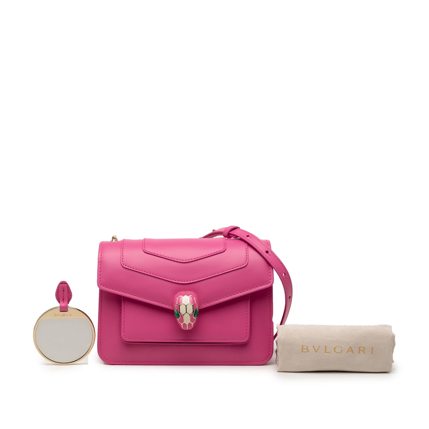 Bvlgari Calfskin Serpenti Forever Crossbody