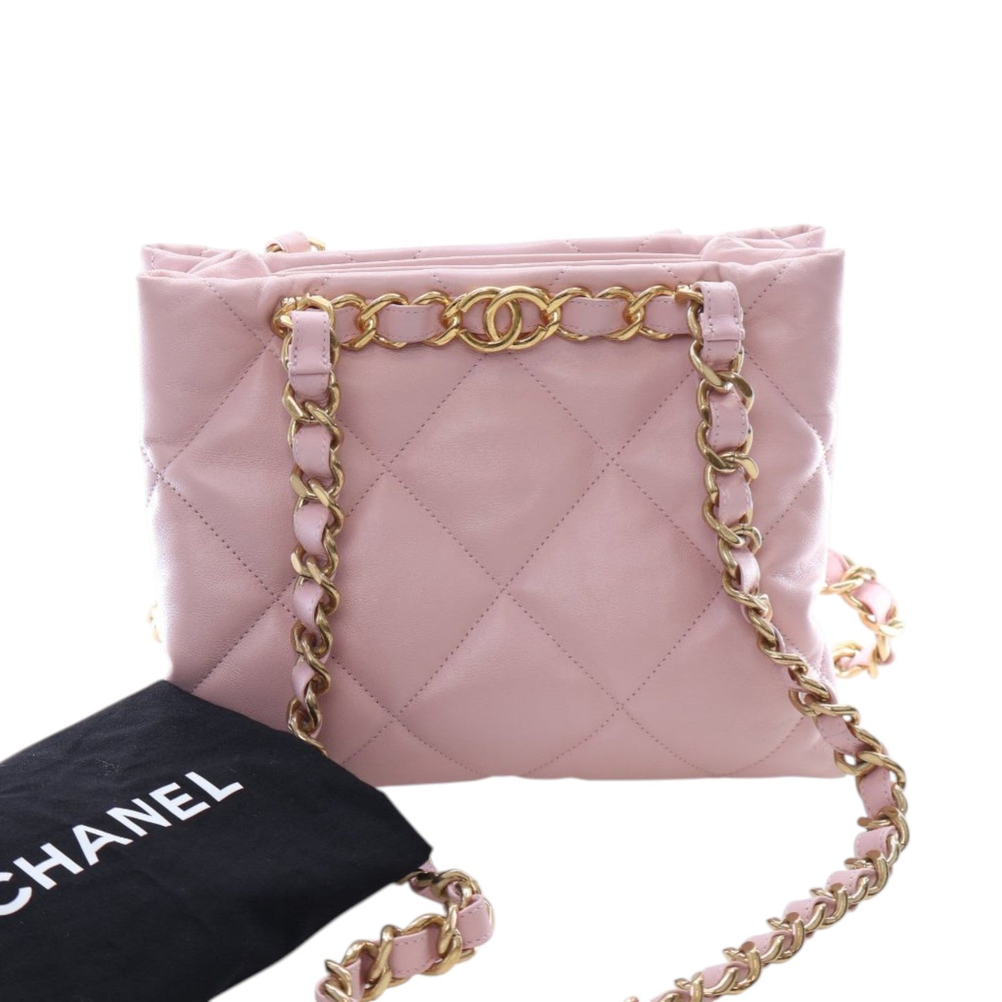 Chanel Medium Quilted Calfskin Funky Town Shopping Tote