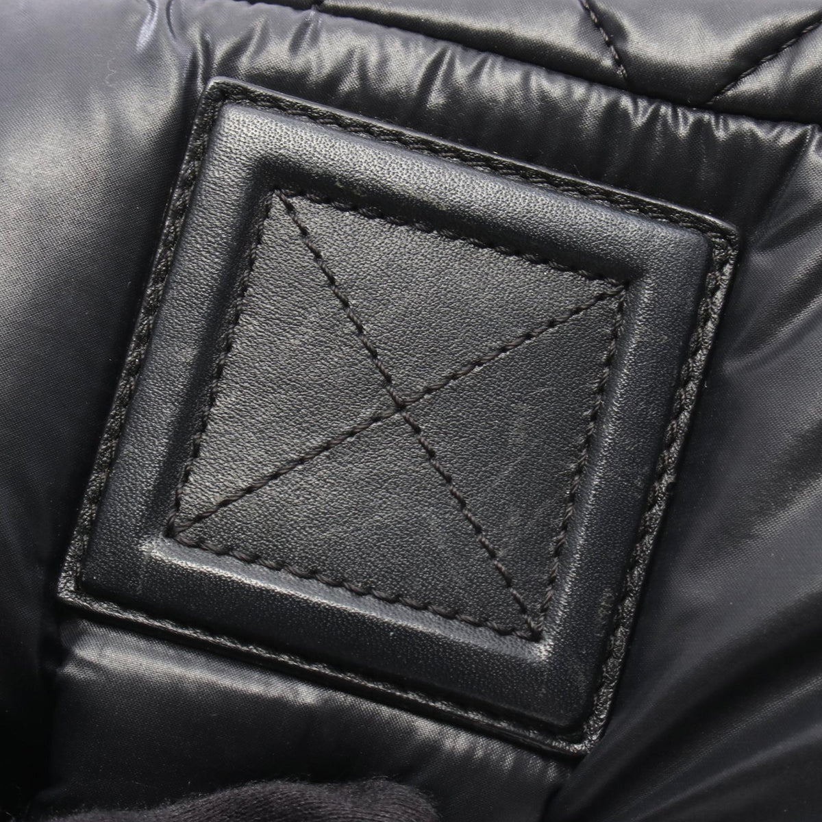 Chanel Medium Quilted Nylon Reversible Coco Cocoon Tote — Black