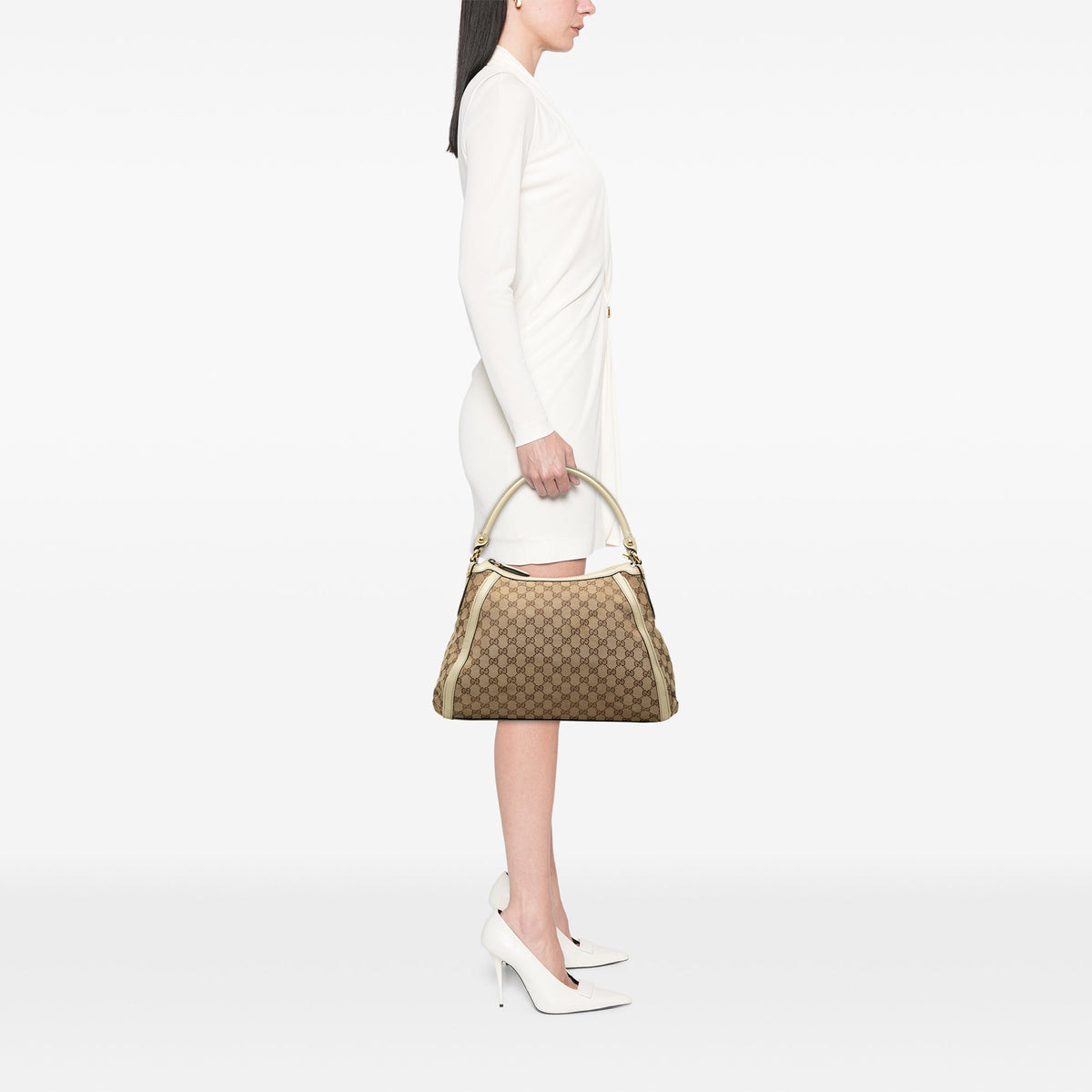 Gucci GG Canvas Scarlett Shoulder Bag