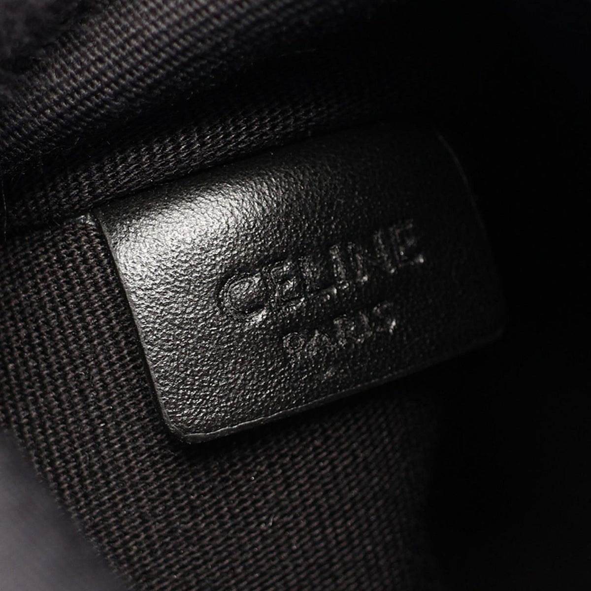 Celine Coated Canvas Triomphe Soft Vertical Pouch