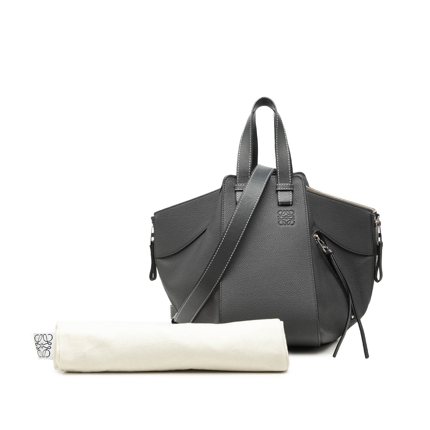LOEWE Small Leather Hammock Satchel