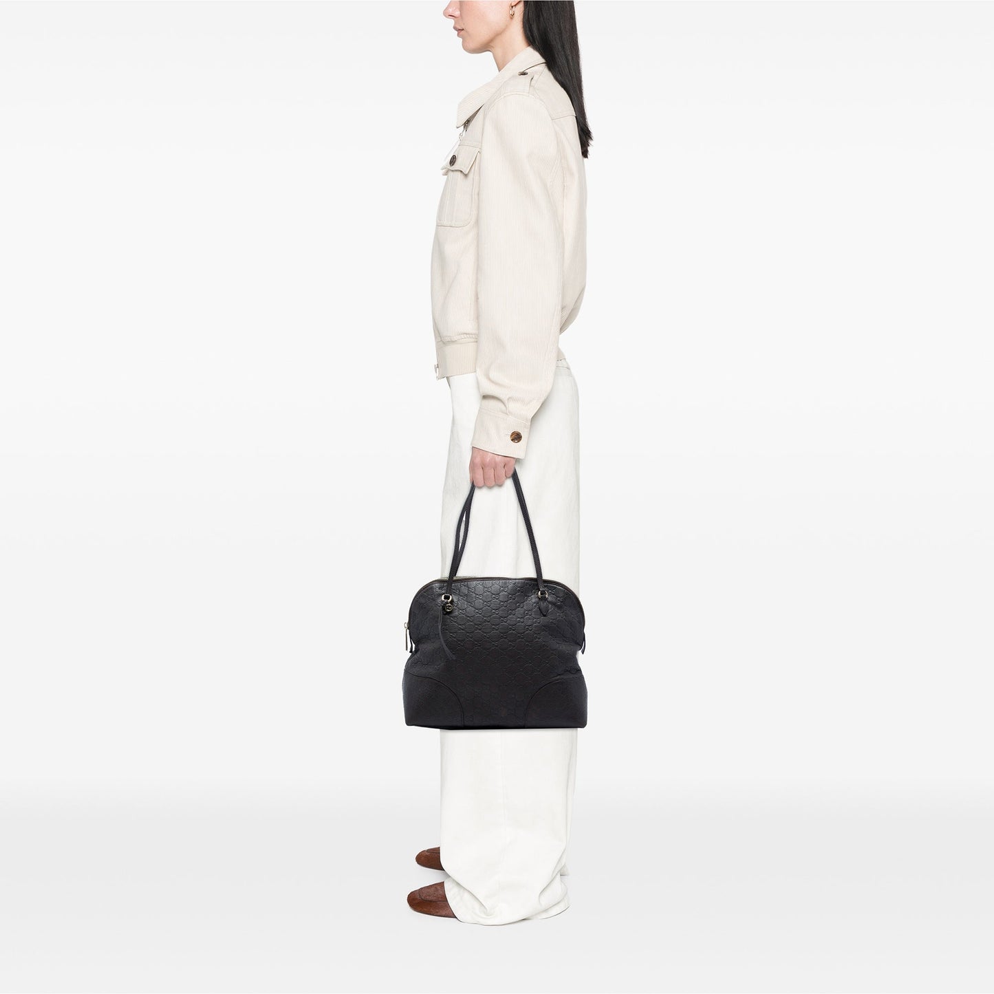 Gucci Medium Guccissima Bree Dome Tote
