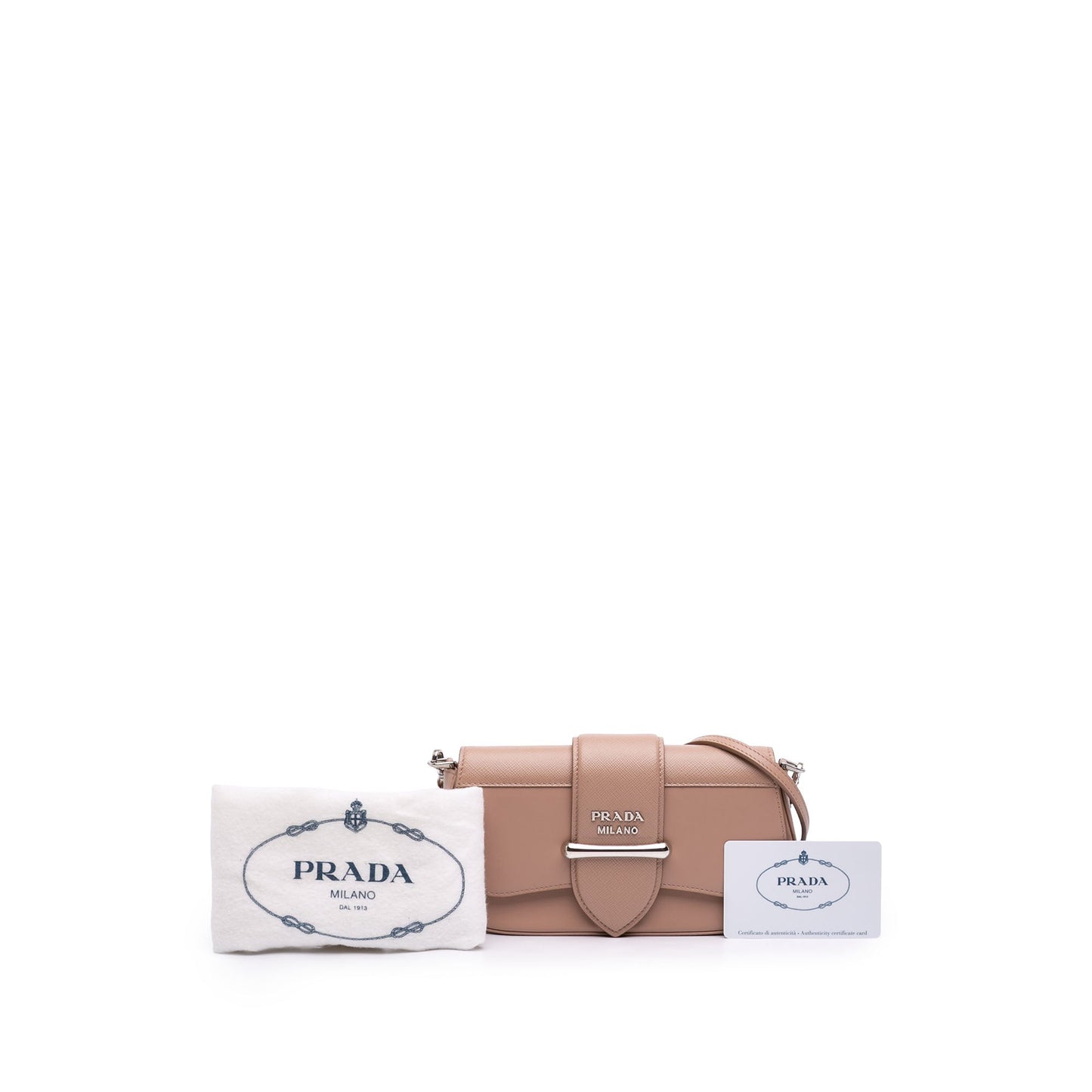 Prada Mini Saffiano and City Calf Sidonie Crossbody