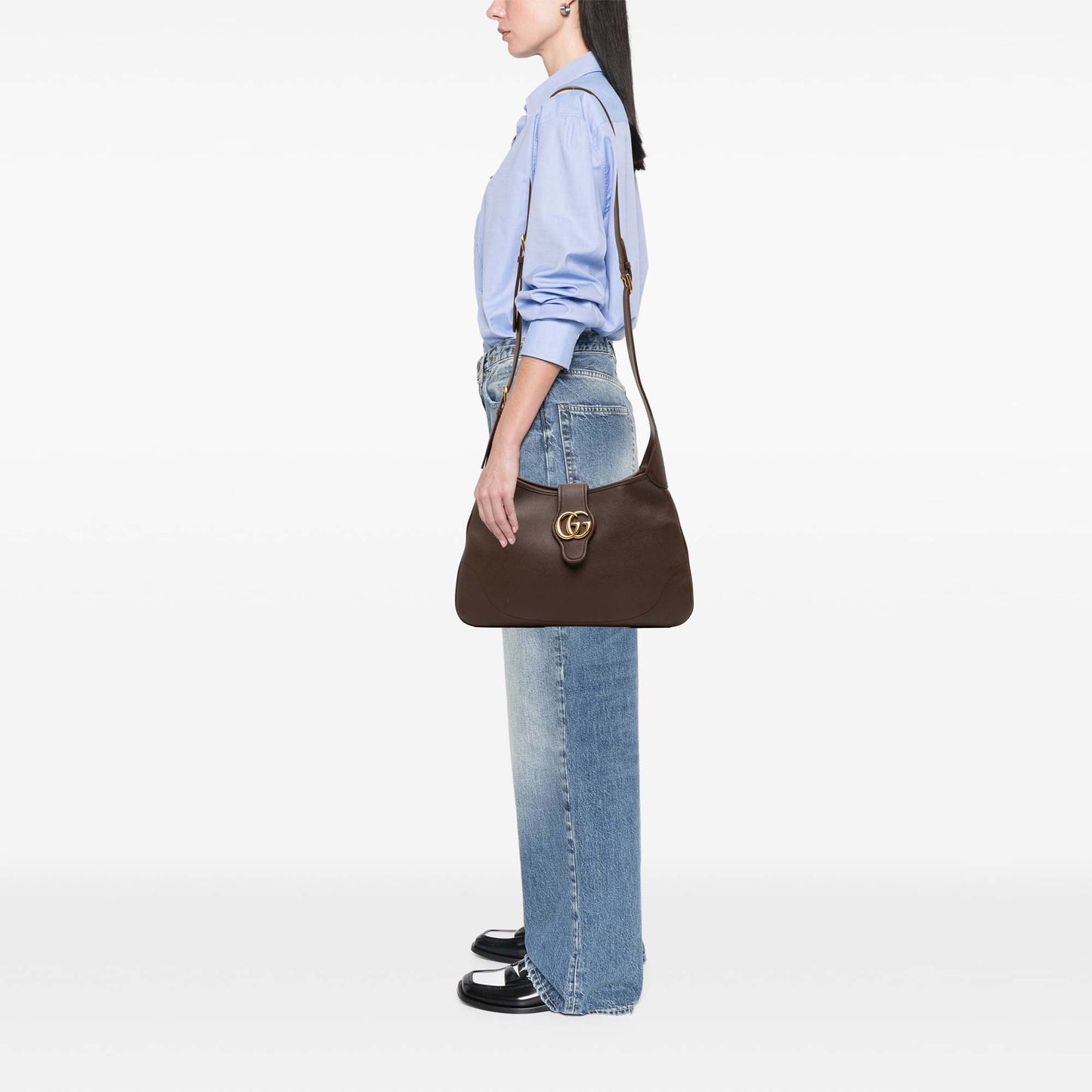 Gucci Medium Leather Aphrodite Crossbody