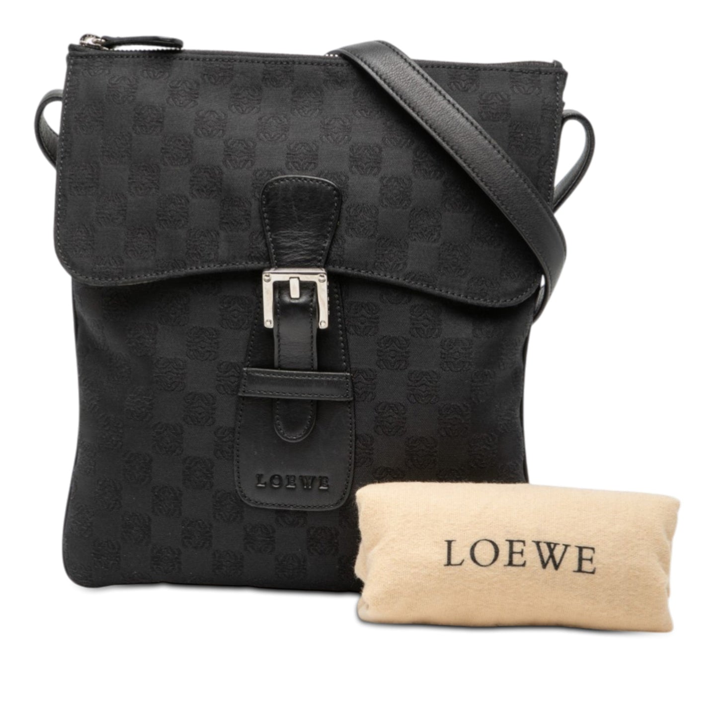 LOEWE Anagram Canvas Crossbody