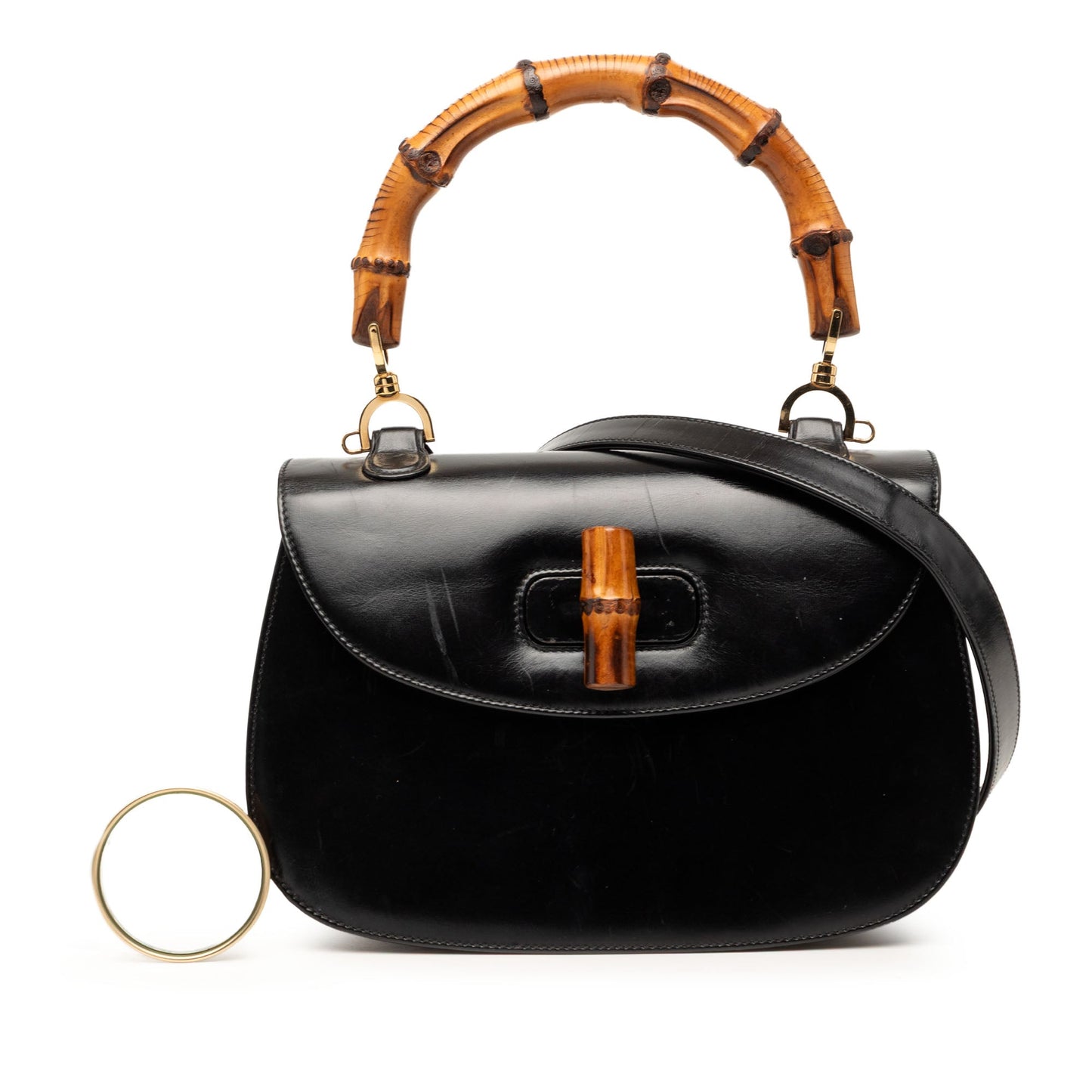 Gucci Calfskin Bamboo Night