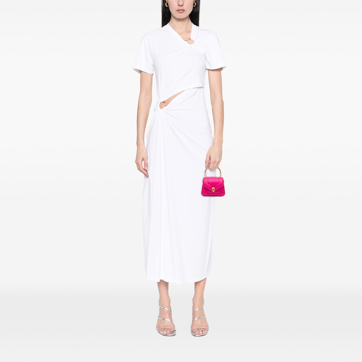 Bvlgari Micro Calfskin Serpenti Reverse Top Handle Bag