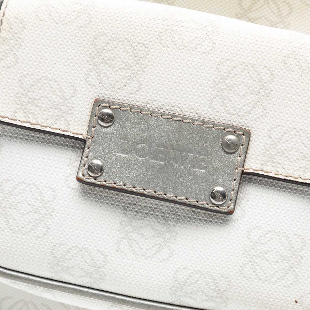 LOEWE Anagram Coated Canvas Crossbody