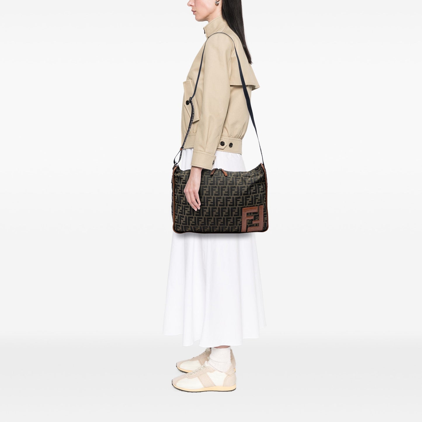 Fendi Zucca Canvas Crossbody