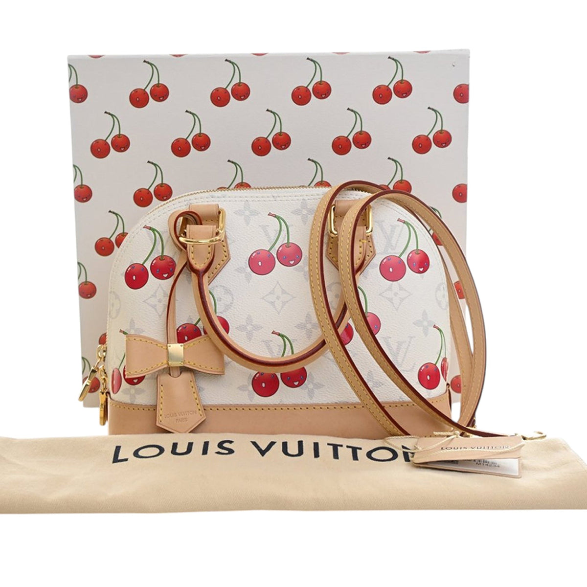 Louis Vuitton Takashi Murakami Monogram Cherry Alma BB