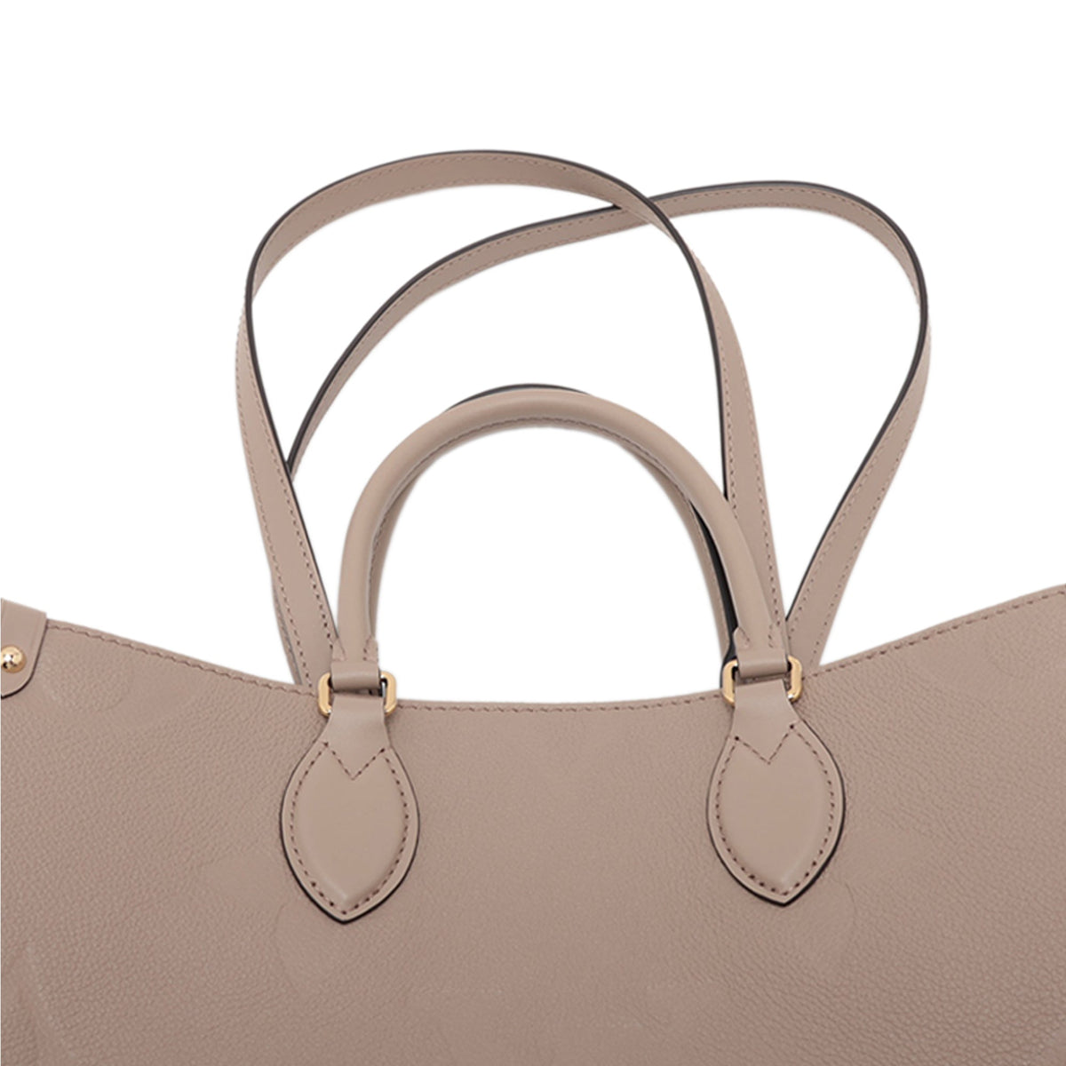 Louis Vuitton Monogram Empreinte OnTheGo MM — Beige