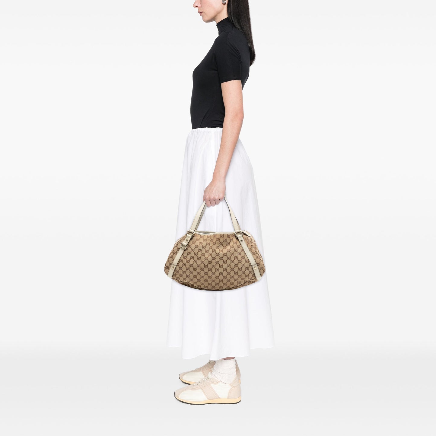 Gucci GG Canvas Abbey D Ring Tote