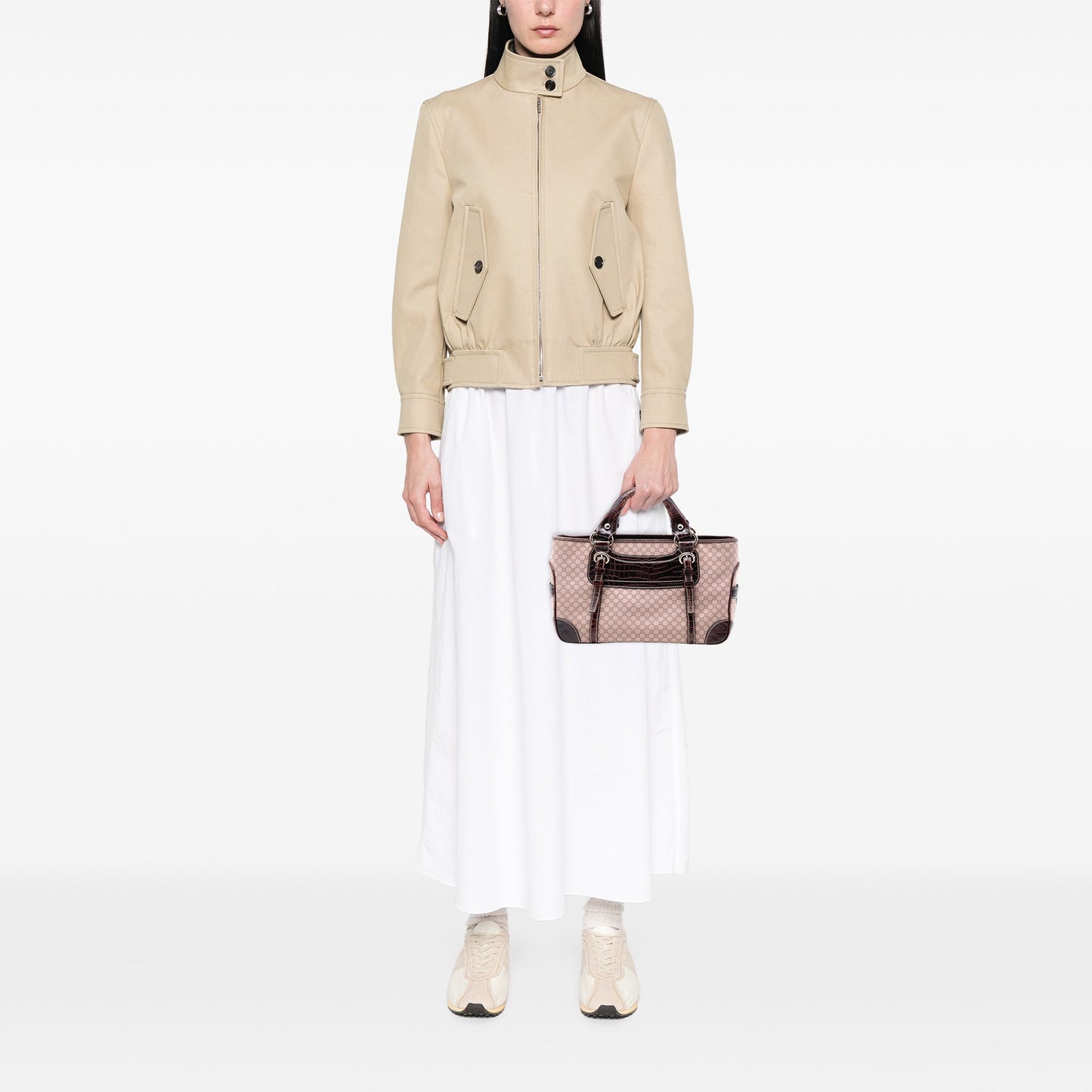 Celine Macadam Canvas Boogie Handbag