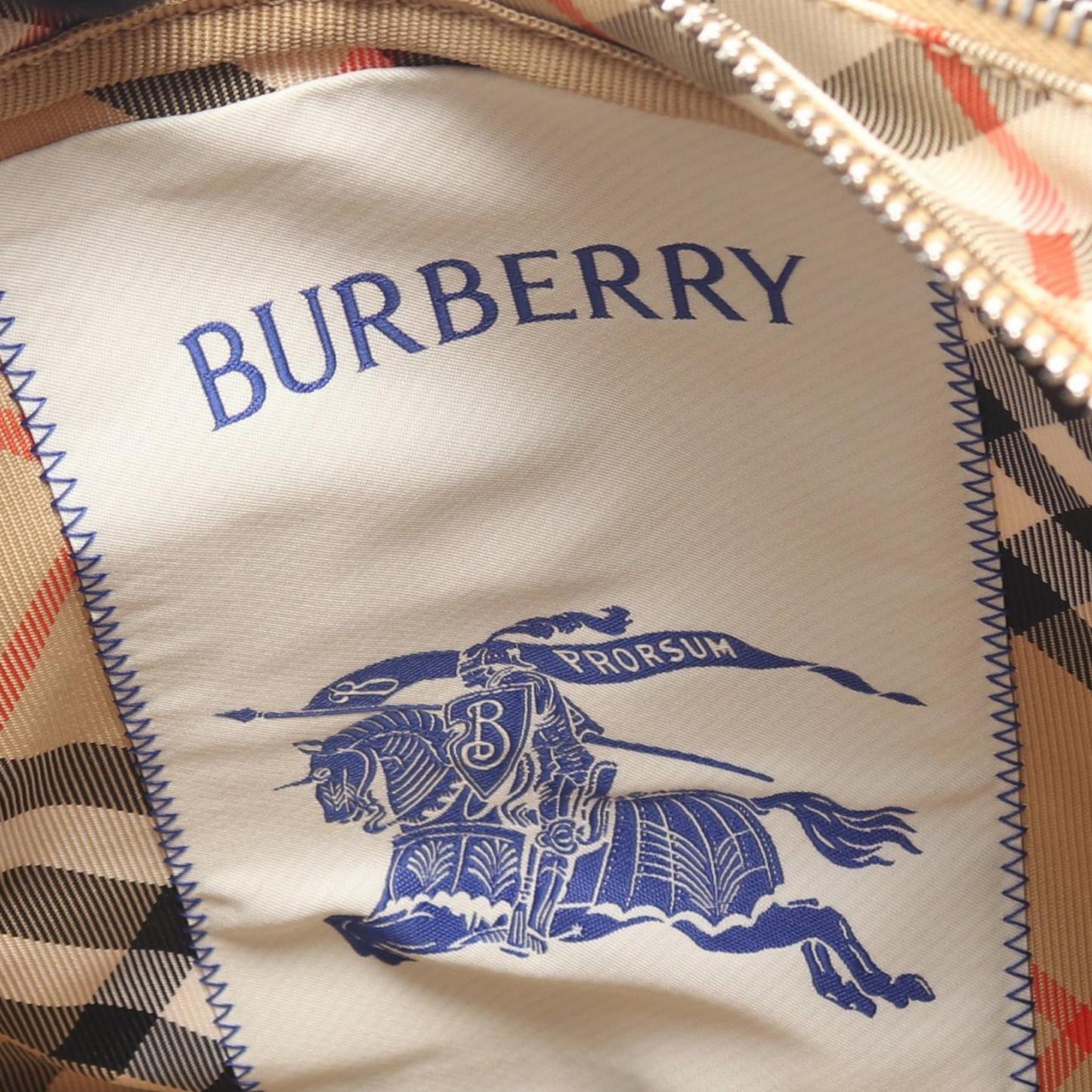 Burberry Supernova Check Canvas Crossbody
