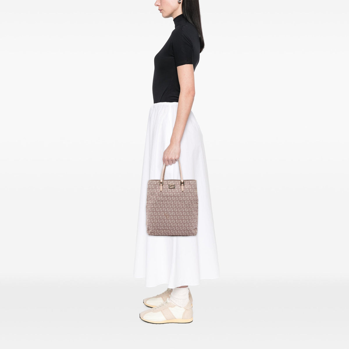 Fendi Zucchino Canvas Tote