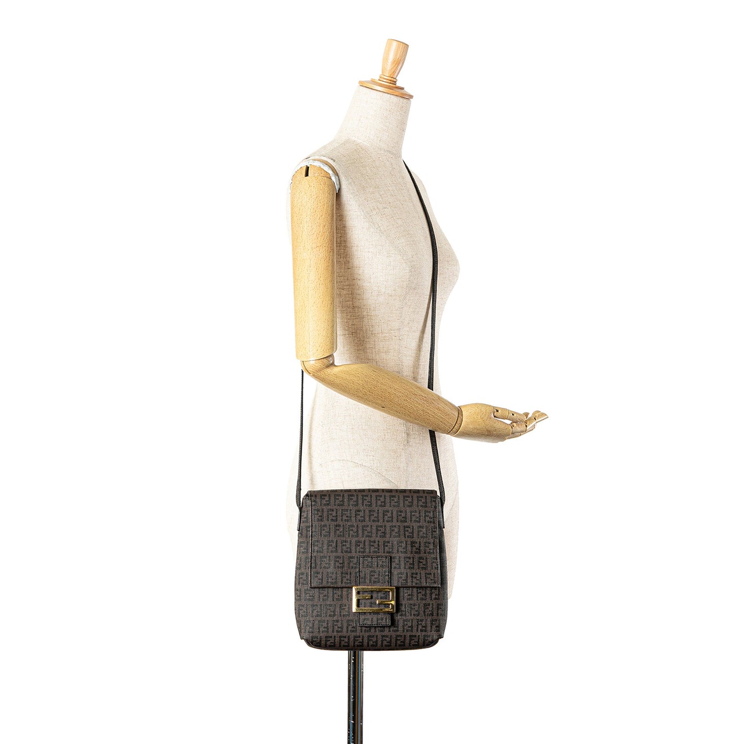 Fendi Zucchino Spalmati Crossbody