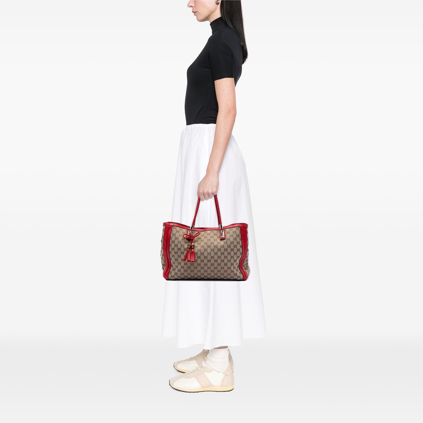 Medium GG Canvas Bella Tote