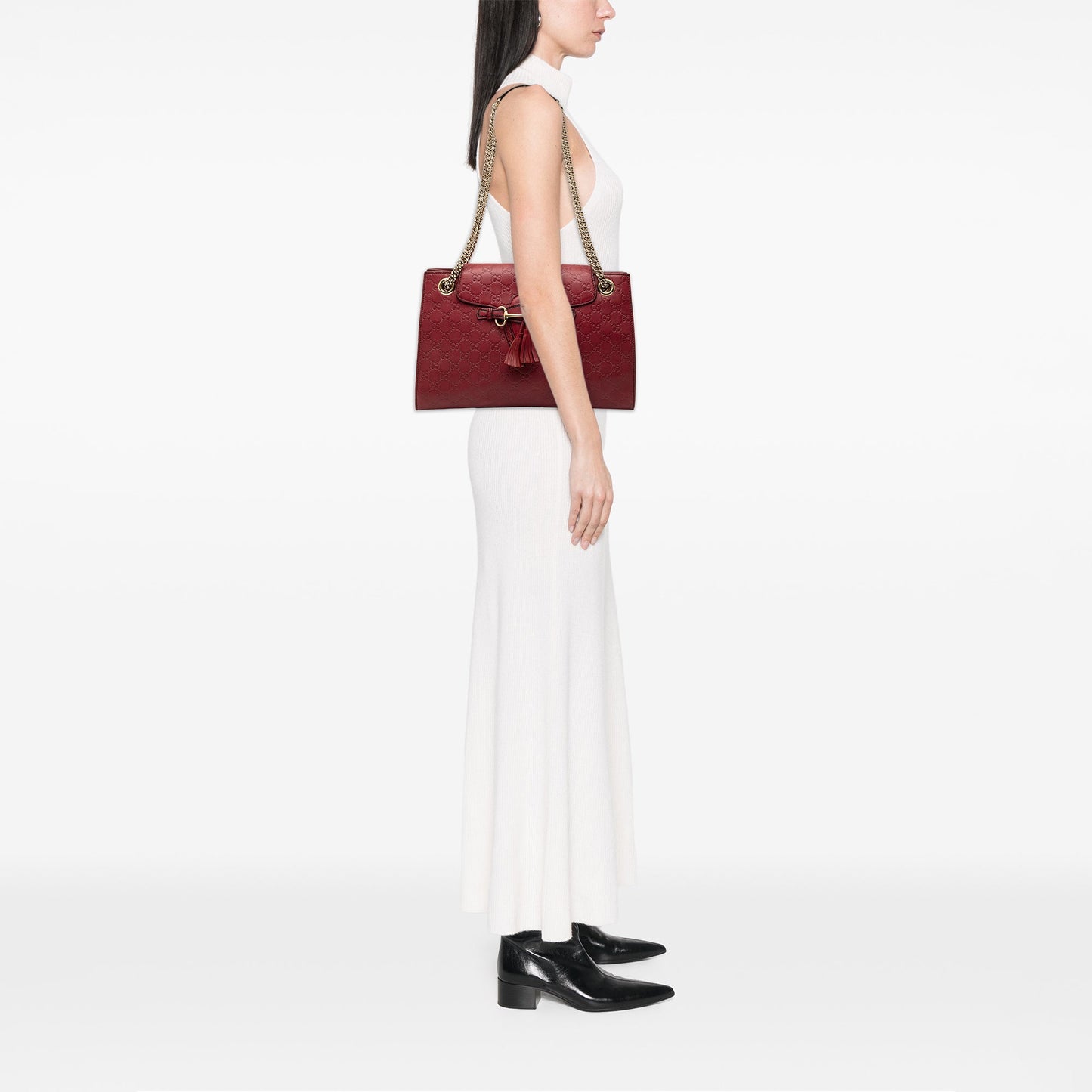 Gucci Large Guccissima Emily Shoulder Bag