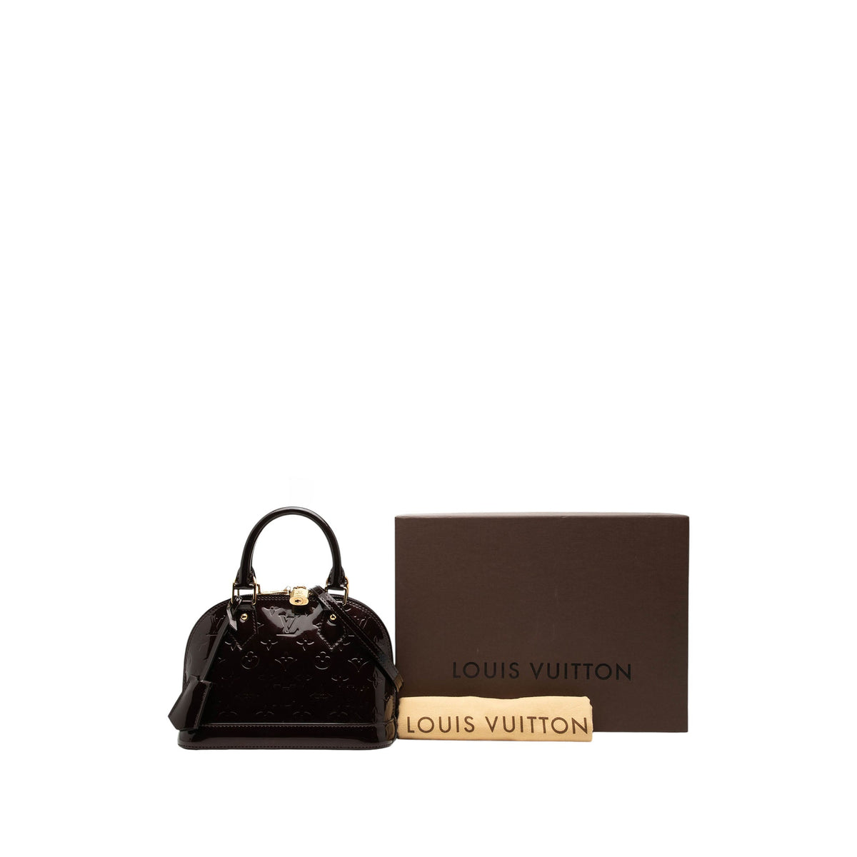 Louis Vuitton Monogram Vernis Alma BB