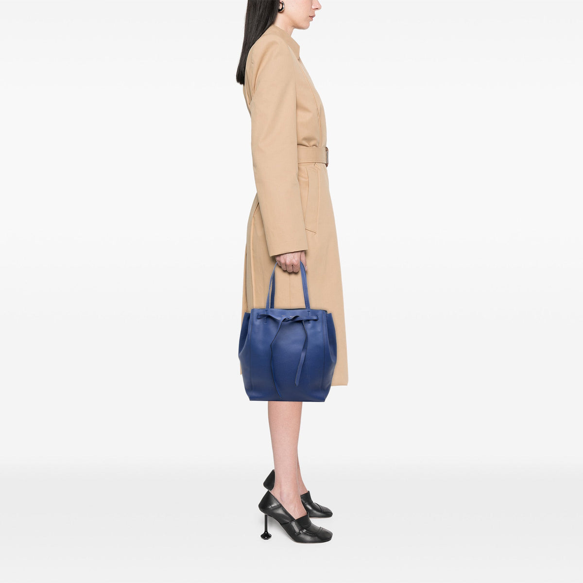 Celine Small Leather Phantom Cabas Tote