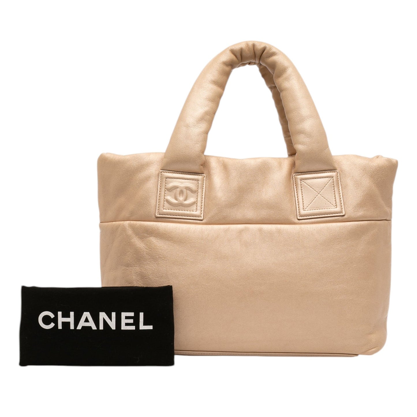 Chanel Small Lambskin Coco Cocoon Reversible Tote