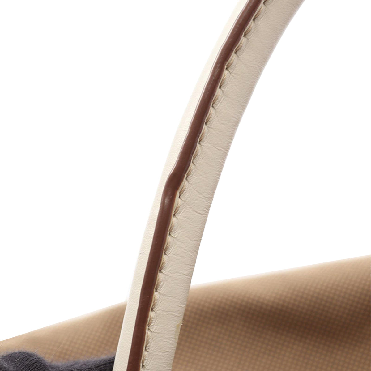 Prada Canvas Canapa Logo Tote — Beige