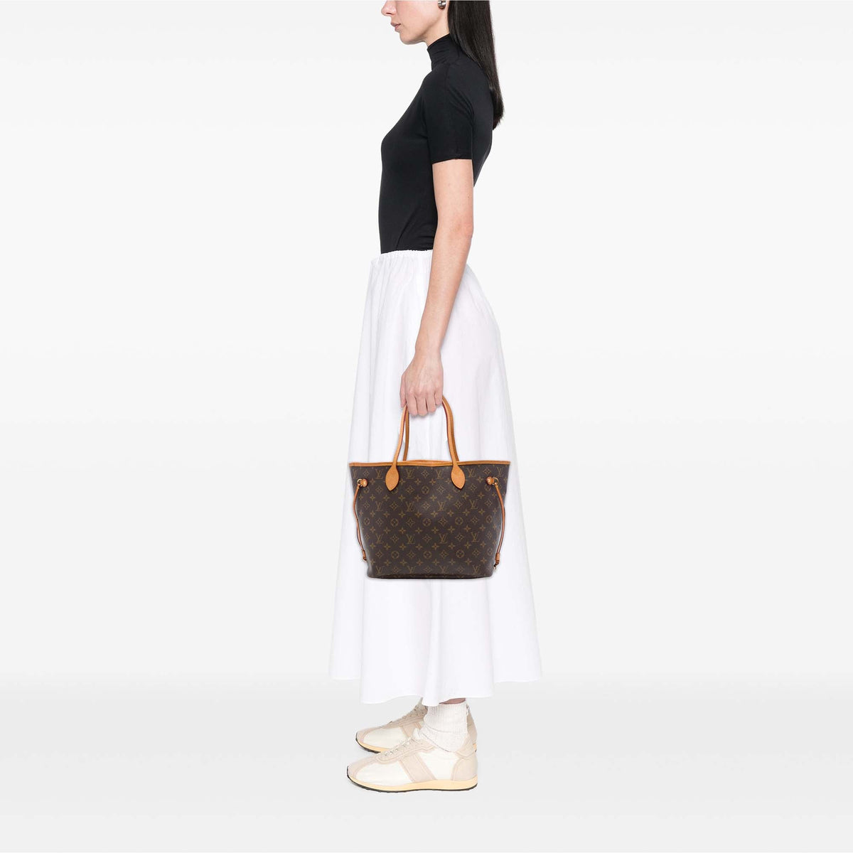 Louis Vuitton Monogram Neverfull MM — Brown