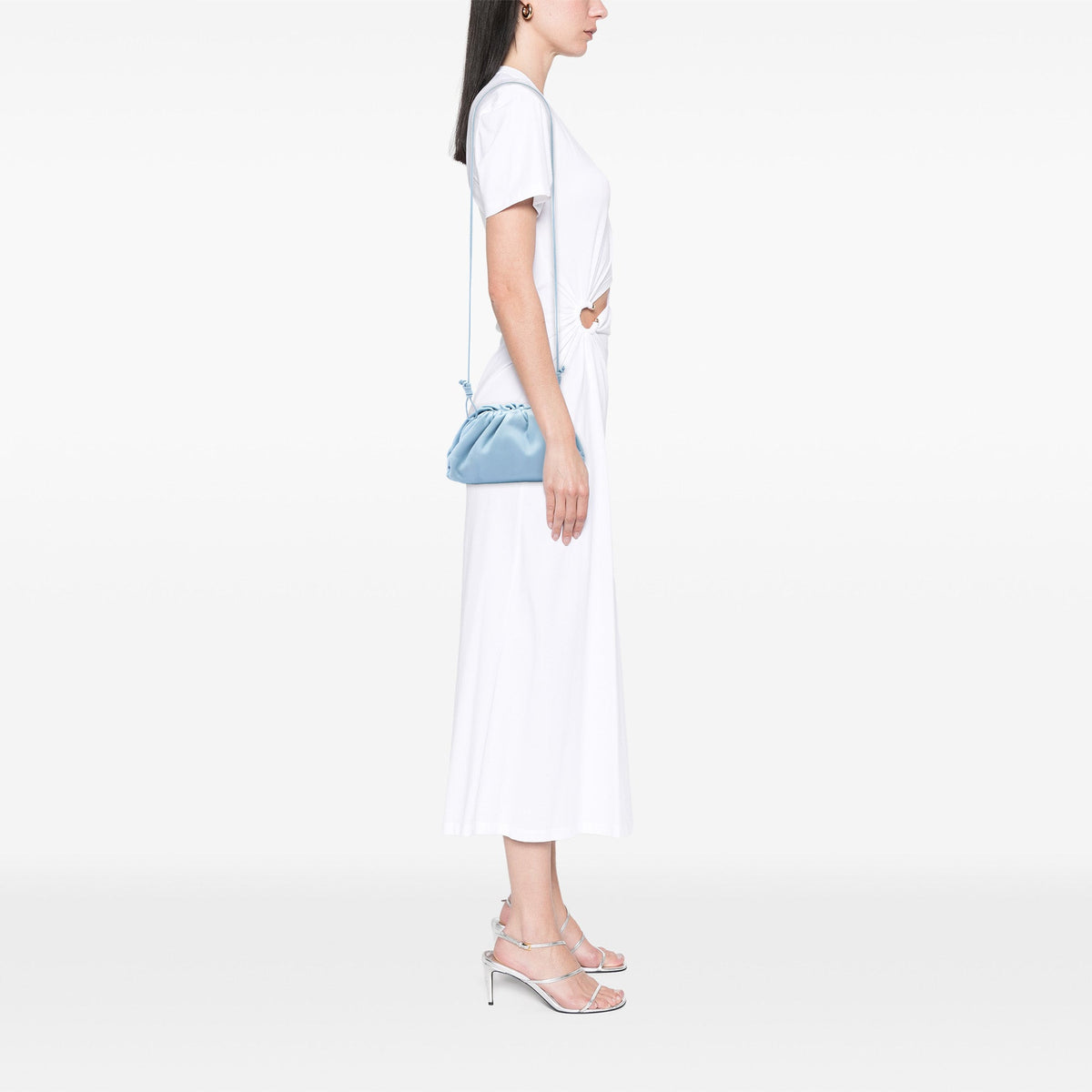 Bottega Veneta Lambskin The Mini Pouch Crossbody