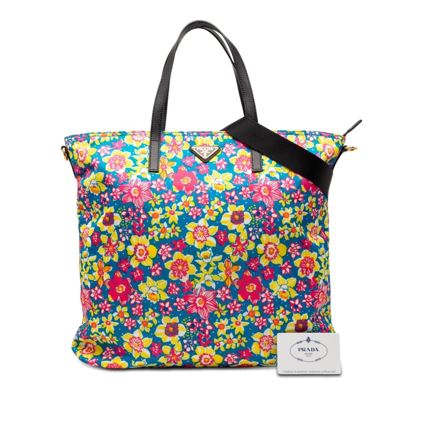 Prada Tessuto Stampato Satchel