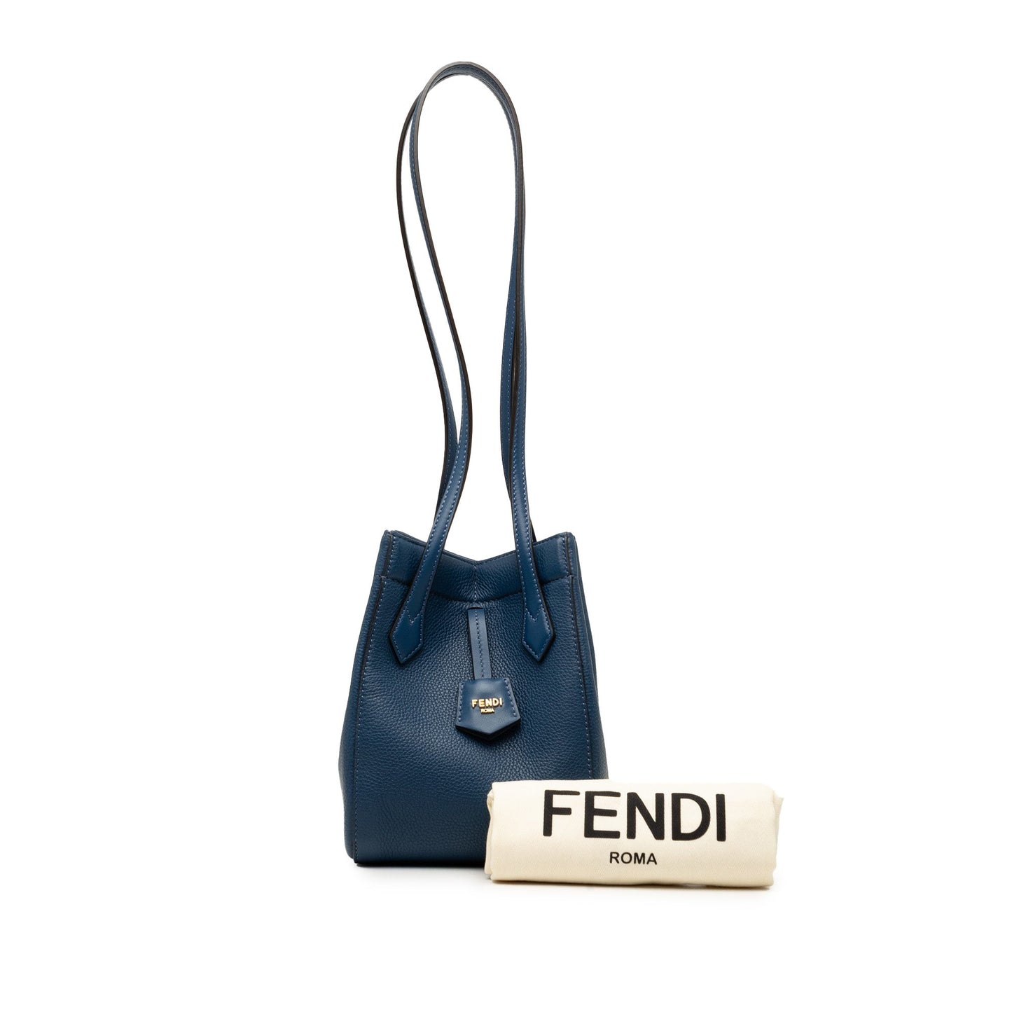 Fendi Mini Leather Origami Shoulder Bag