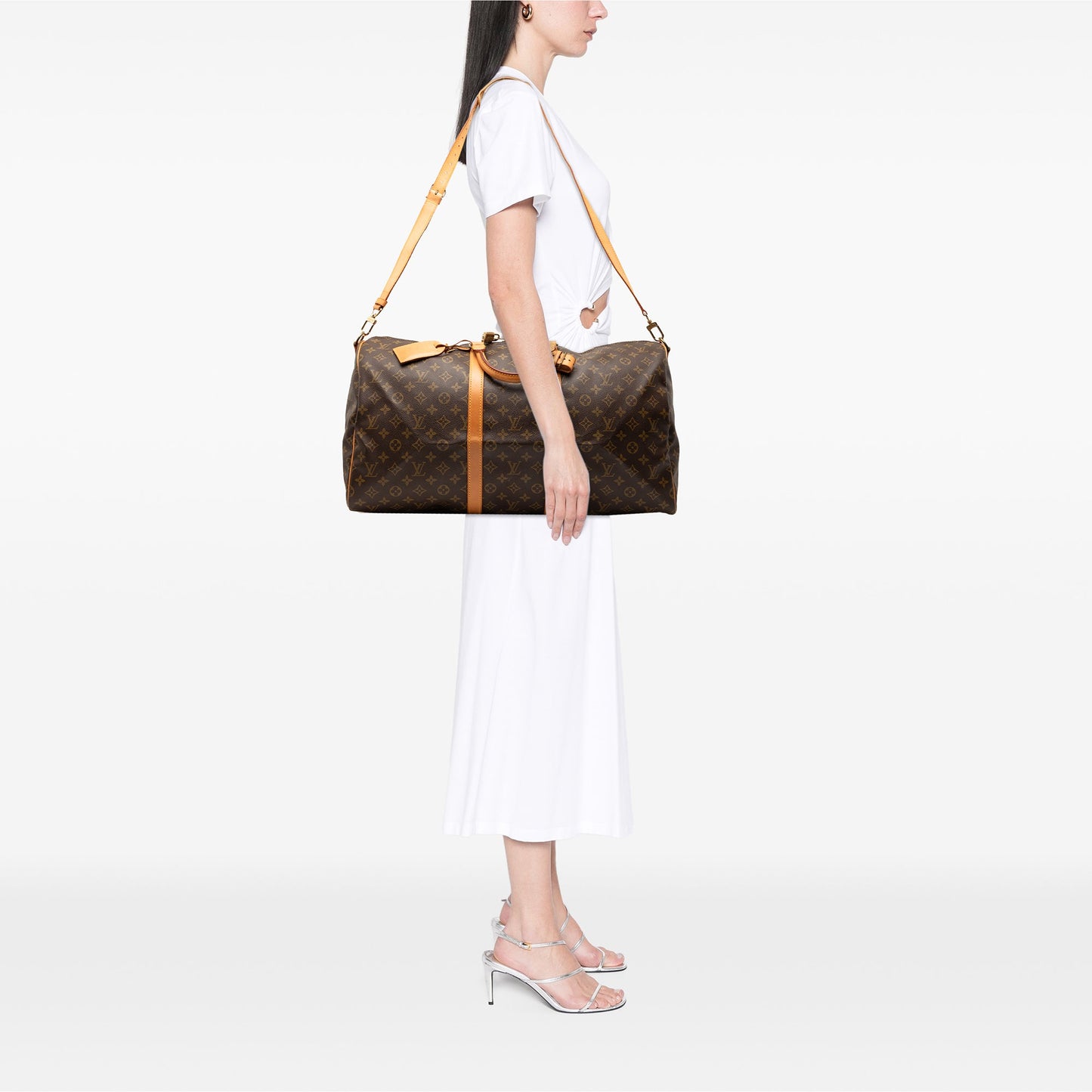 Louis Vuitton Monogram Keepall Bandouliere 55