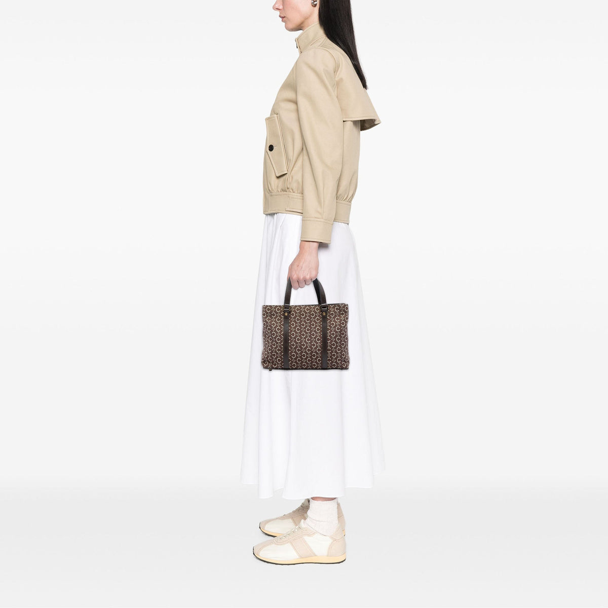 Celine C Macadam Canvas Tote