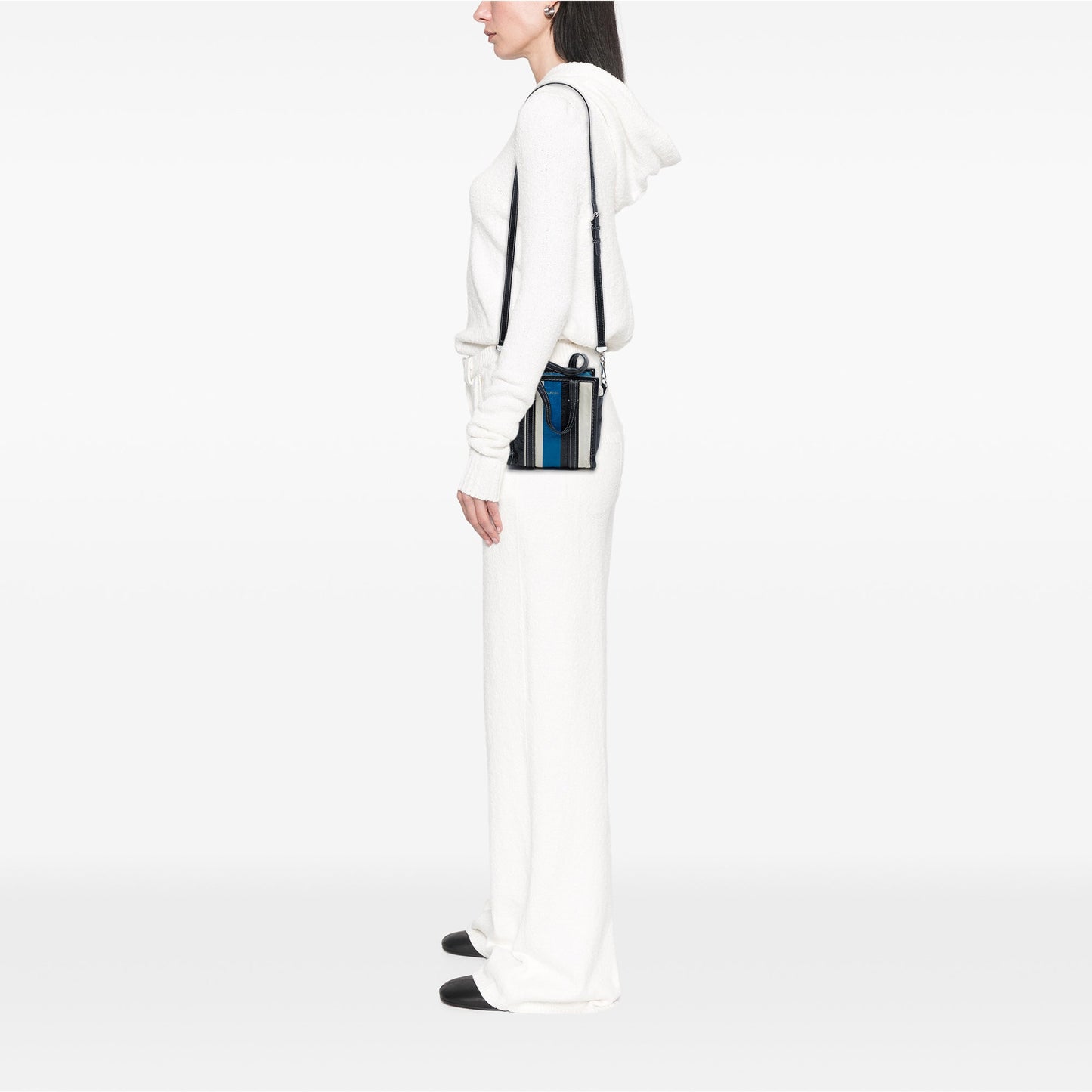 Balenciaga Lambskin Bazar Shopper Satchel XXS