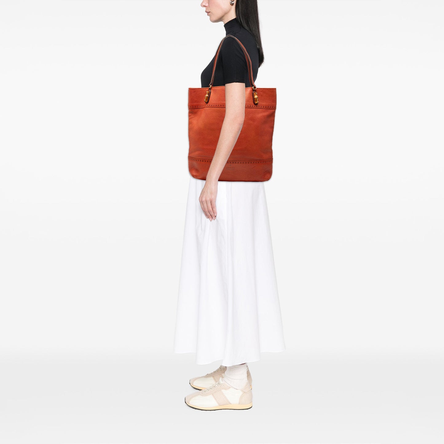 Gucci Large Leather Laidback Crafty Tote