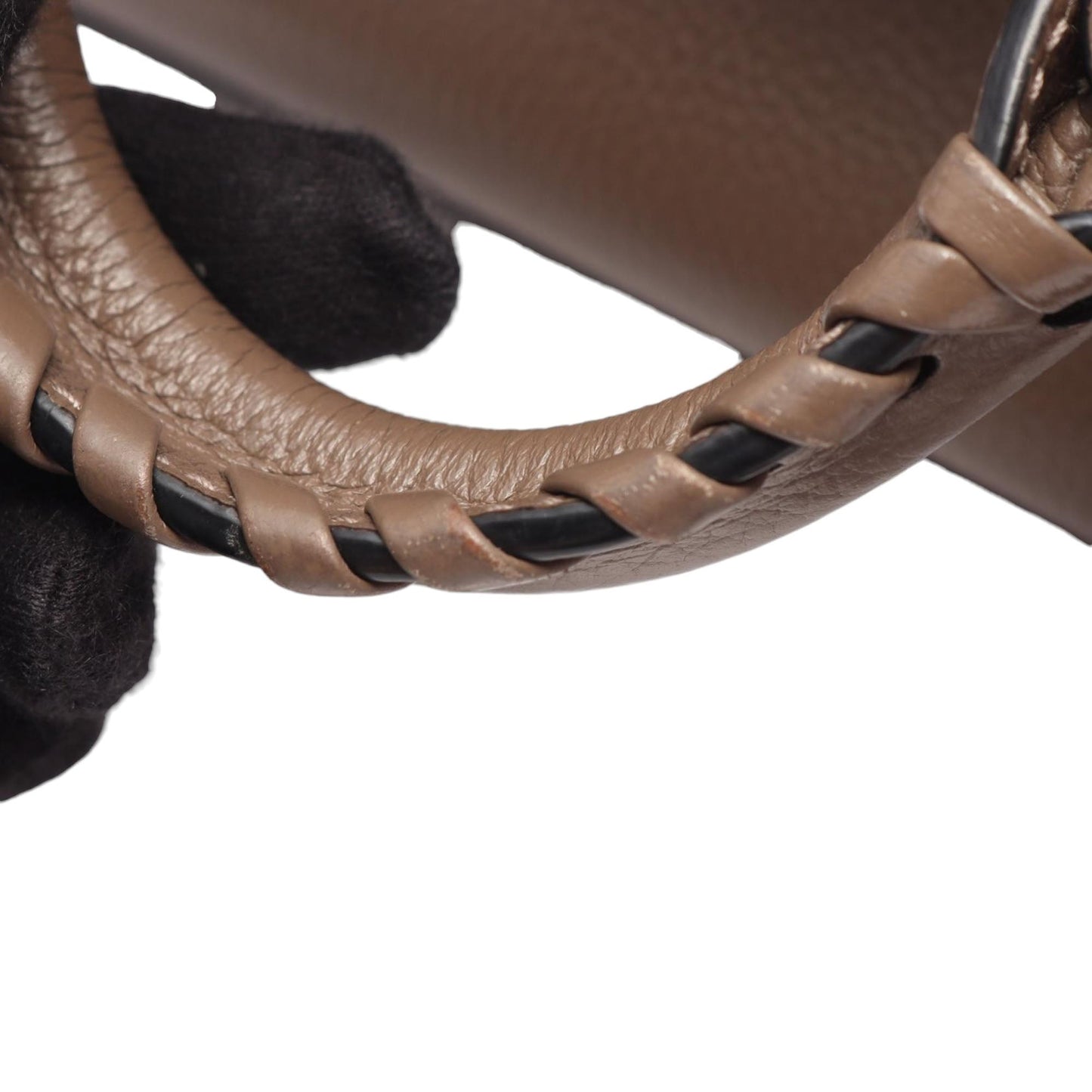 Balenciaga Mini Grained Calfskin Motocross Neo Classic City Satchel