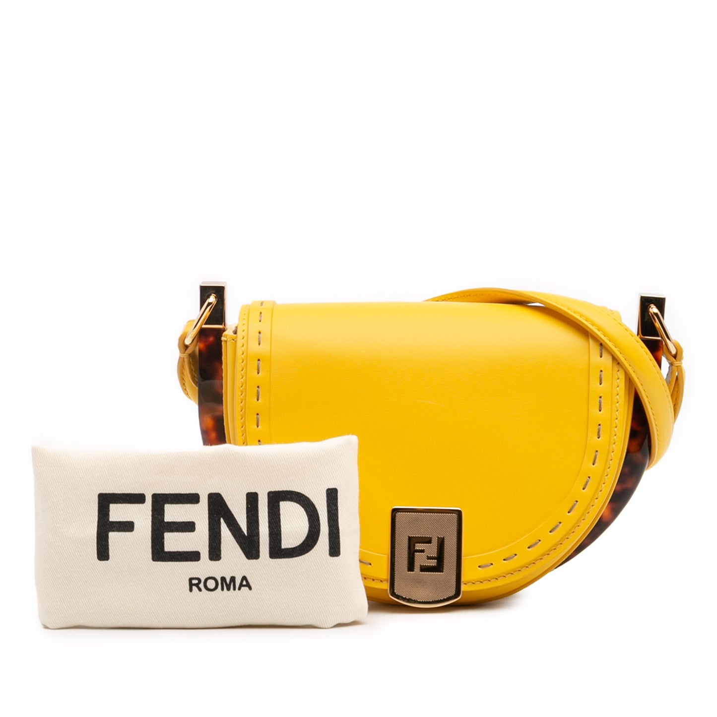 Fendi Leather Moonlight Crossbody