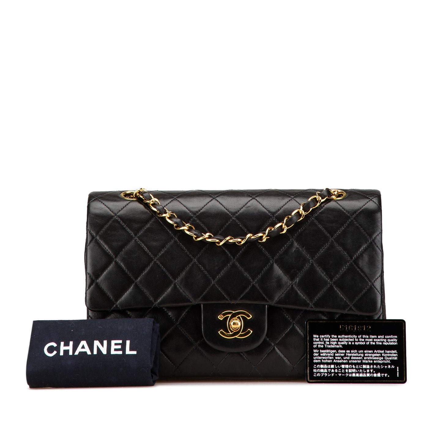 Chanel Medium Classic Lambskin Double Flap