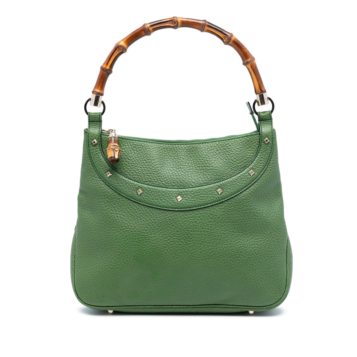 Gucci Leather Bamboo Anita Handbag