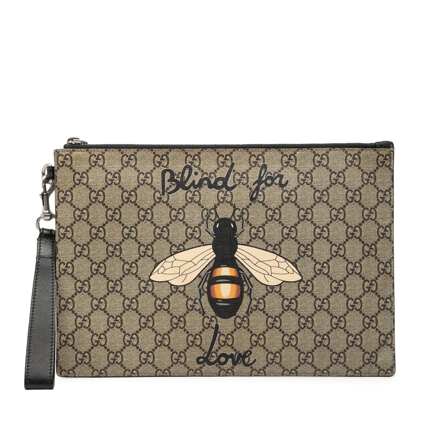 Gucci GG Supreme Blind for Love Clutch