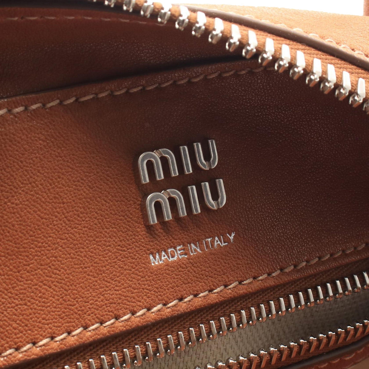 Miu Miu Small Suede Vivant Satchel