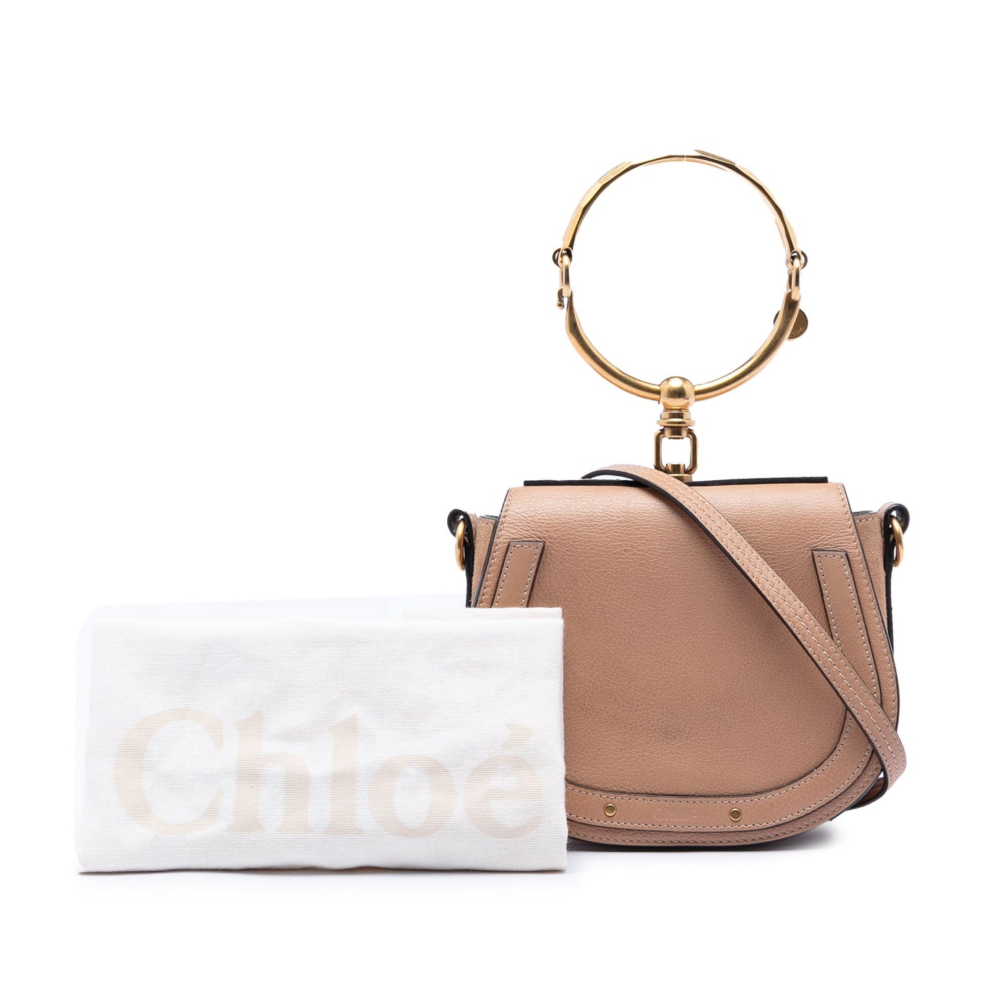 Chloé Small Leather Nile Bracelet Satchel