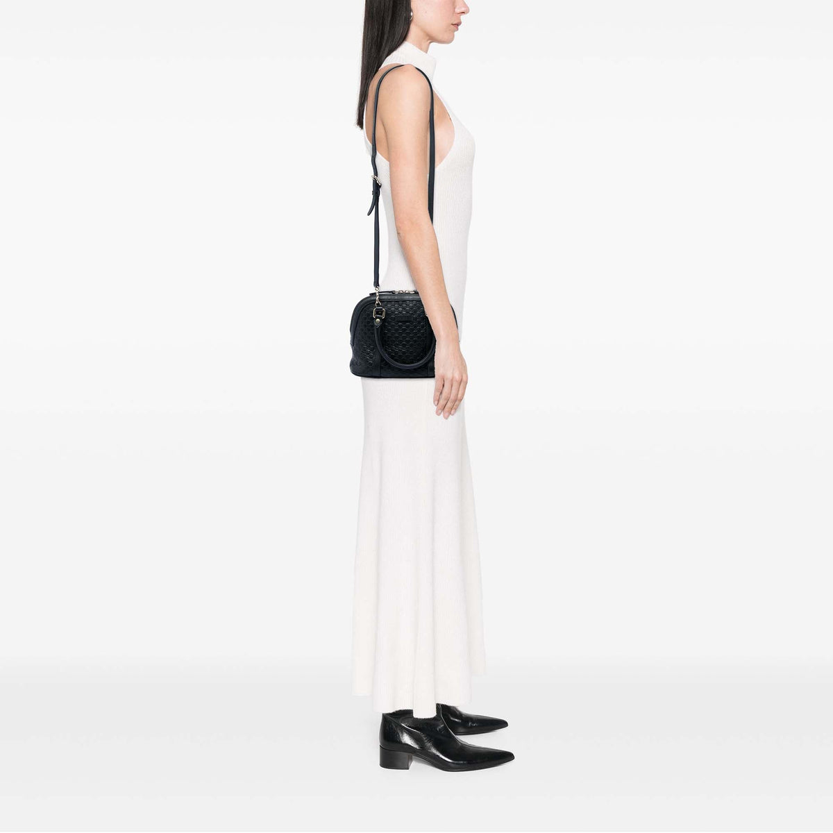 Gucci Mini Microguccissima Dome Satchel